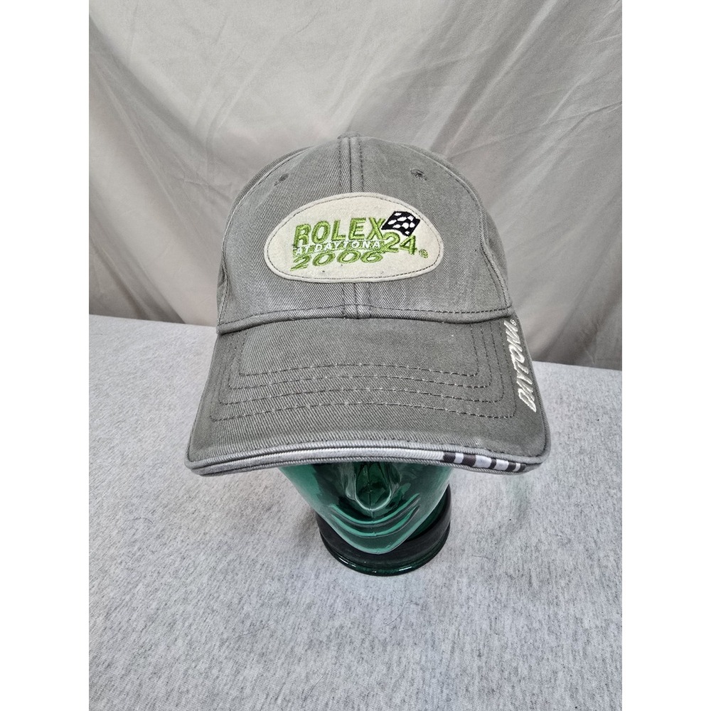 Rolex 24 At Daytona 2006 Hat- Embroidered Racing Cap,  Checkered Flag